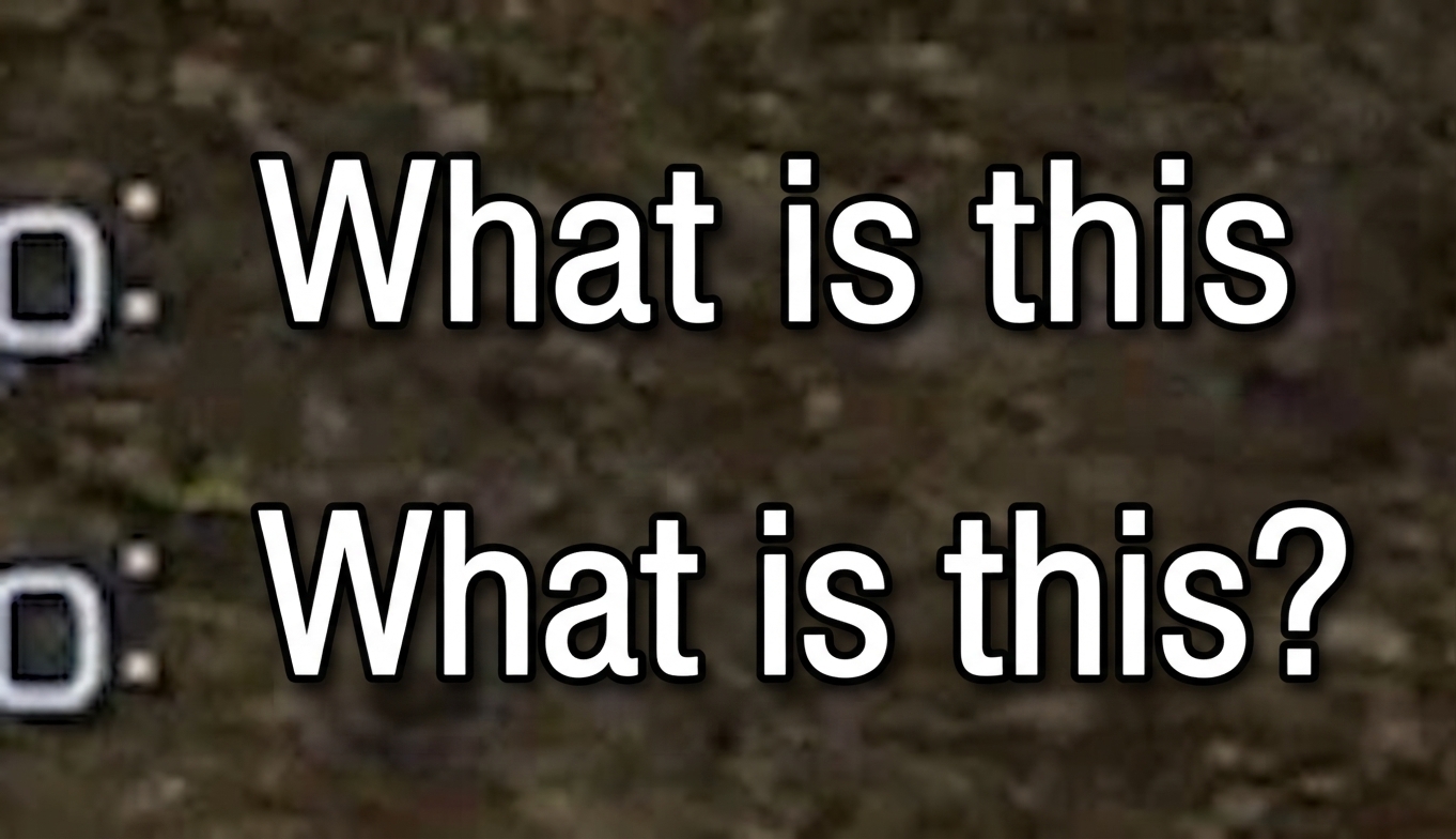 A zoomed-in screenshot of the in-game chat where a bewildered opponent types 'What is this, what is this?'