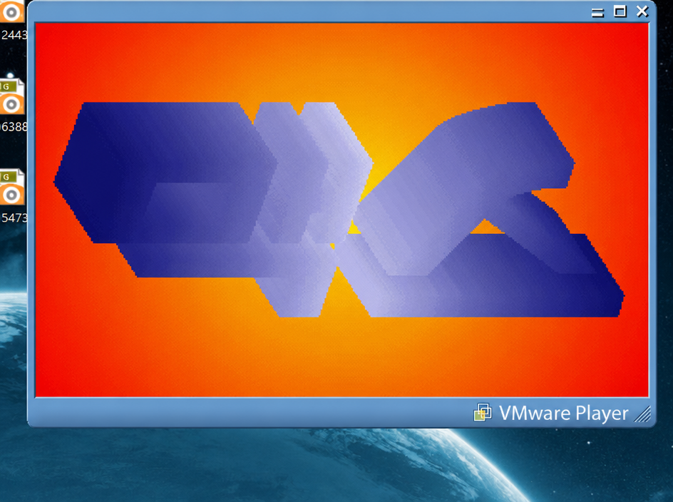 Opening title screen of the DOS-era conversational program 'Max' featuring 3D letters.