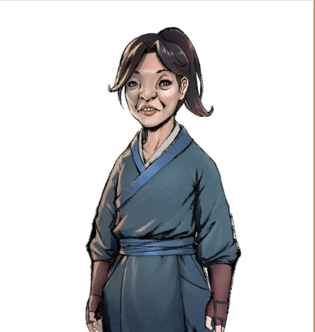 ゲーム『活侠伝』の主人公・趙活の全身イラスト