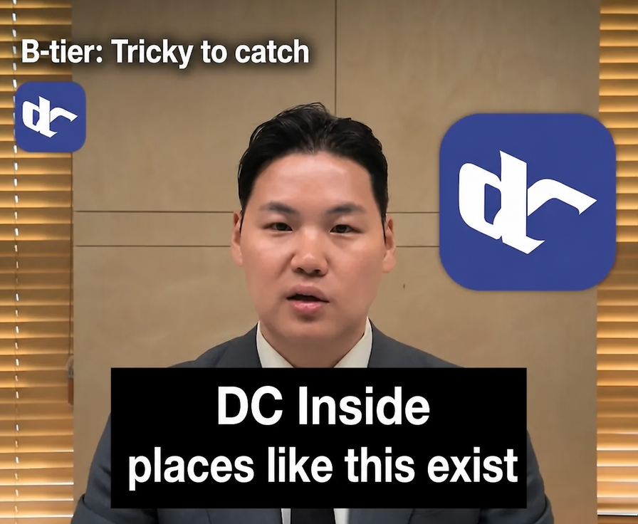 A scene where the lawyer explains the difficulty of suing, showing the DC Inside logo with a subtitle that reads 'Tier B: Tricky to catch'.